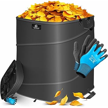 AIEX Gartenabfallsäcke 5 Stück - 76,2x61 Cm Große Laubsäcke Für Halloween Und Garten