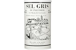 ERIC BUR Sel Gris du Paludier de Guérande Boîte Gros Sel 1 kg - Lot de 3