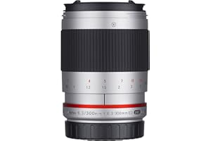 Samyang Reflex f/6.3 300mm Fujifilm X Objectif Argent
