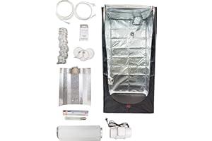 Growbox Komplett Set 150 Watt – Grow-Box 60x60x160 Homebox Grow-Set Zuchtzelt Growschrank Growzelt