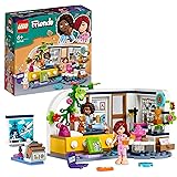 LEGO Friends La Cameretta di Aliya, Camera da Letto per Pigiama Party, Giochi per Bambine e Bambini con Paisley e Cane Giocat