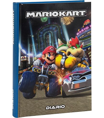 Agenda Scolastica Super Mario Kart 2024/2025 Formato Standard (18x14 Cm) Con Portachiavi E Penna Mario In Omaggio - 5