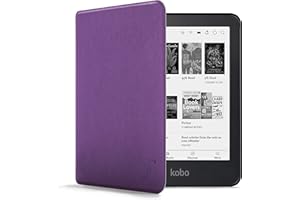 Forefront Cases Funda para Kobo Aura Edition 2 - Ligera Kobo Aura Edition 2 (2.ª Generación 2016) Funda - Púrpura - Delgado y Ligero, Auto Sueño Estela Función, Protectora Funda, Case, Cover