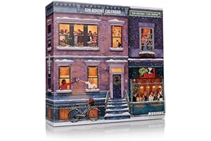 That Boutique-y Gin Company Advent Calendar 2025 Edition | Drinks by the Dram | 24 x 30ml Miniatures, 44.3% | Discover a Different 30ml Measure of Gin Every Day of Advent