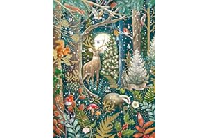 LING DESIGN Large Advent Calendar - Magical Forest Scene - LADVL017