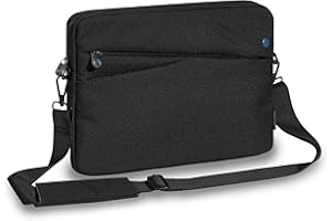 ‎PEDEA Pedea Tablet Tasche 12–13" Hülle für iPad Pro 13 2024 M4, iPad Pro 12,9 2022 M2, Galaxy Tab S10+/S9+, Surface Pro 12", MatePad Pro 12,2, Sleeve mit Zubehörfach, schwarz