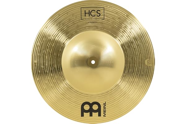 Meinl Cymbals HCS Cymbale Big Bell Ride 18 pouces (45,72cm) pour Batterie – Finition Traditionelle en Laiton, fabriquée en Allemagne (HCS18BBR)