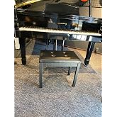 CNG Black Wooden Piano Stool