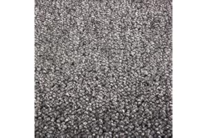 Gr8 Home Luxury Carpet Tiles Heavy Duty 20 Piece 5SQM Commercial Office Shop Floor Retail Flooring 50 x 50cm [Anthracite]