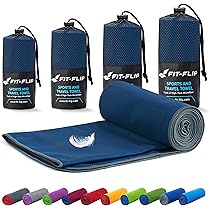 Asciugamano Palestra Microfibra 50x100 Cm PIPIA' - Ultra Assorbente, Con Gancio E Borsa - Foto 5