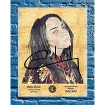 Havoc - Billie Eilish Limited Edition Signed Autograph Display
