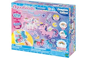 Aquabeads - Les Licornes Féériques - 31944 - Coffret de Loisirs Créatifs nouveau packaging