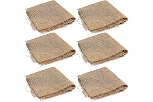 Aquacadabra 60cm x 60cm Hessian Squares Aquatic Pond Plant Basket Liners for Lilies & Marginals (x6)