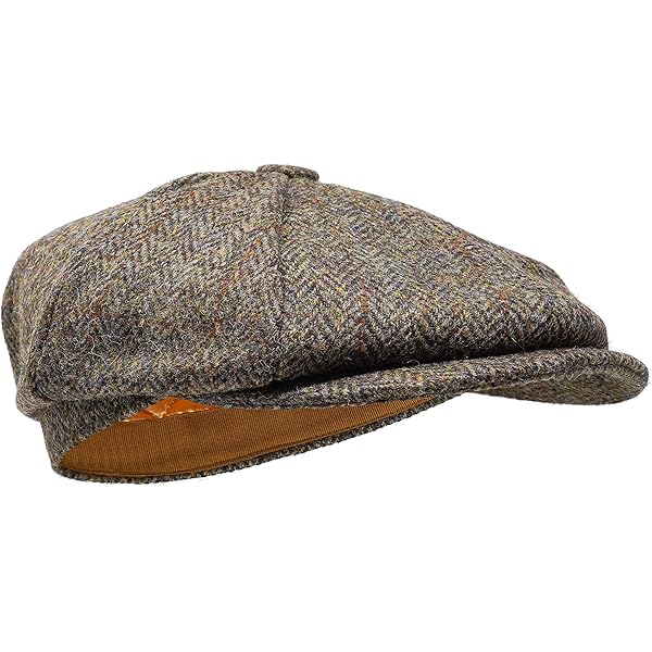 Stetson Belfast Wool Blend Flat Cap Heren - Made in the EU hat pet met