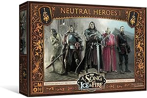 CMON | A Song of Ice and Fire: Neutral Heroes Box 1 | Miniatures Board Game | Ages 14 Plus | 2 Players | 45-60 Minutes Playing Time