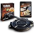 Tortillada – Premium Tortilla Press Cast Iron with Recipes E-Book (8 Inch)