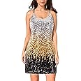 MANER womens Classic Bodycon Scoop Neck