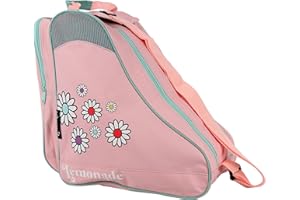 LMNADE Roller Skate Bag, Ice & Skate Bag, Canvas & Beach Tote Bag, Inline Skate Bag for Kids & Adults Roller Skate Carry Bag, Fits up to Size 9 Skates