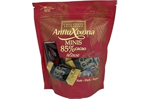 Antiu Xixona Premium - Bolsa Minis 85% Cacao G, 200 Gramo