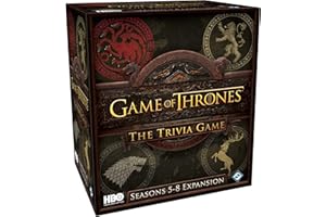 Fantasy Flight Games FFGHBO17 Game of Thrones HBO Trivia Seasons 5-8 Expansion, Various