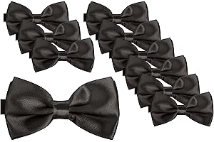 BomGuard Set da 10 Papillon uomo donna con Smoking camicia abito coordinati