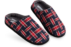 Dunlop Zapatillas Casa Hombre, Pantuflas Hombre De Forro Polar Suave, Zapatillas Hombre Con Suela Antideslizante Talla 41-46