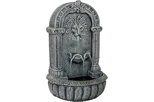 STILISTA Fontana da Giardino Testa di Leone 53 x 34 x 23 cm, Inclusa Pompa