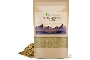 ‎GOURMETIA Gourmetia® Kreuzkümmel gemahlen 200g, Kreuzkümmelpulver aus traditionellem Anbau - 100% naturbelassen, Cumin Pulver
