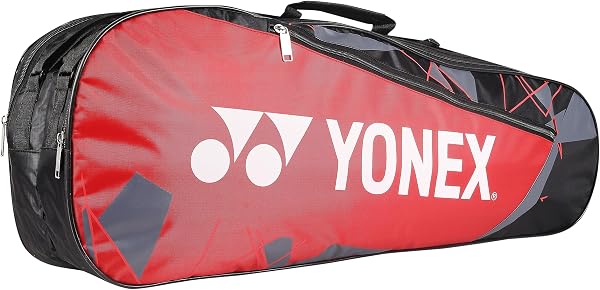YONEX Badminton Kitbag BT5 | 2 scomparti con cerniera per riporre 3 racchette e vestiti | - 1