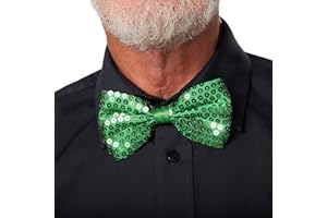 dressforfun 901019 Pailletten Fliege für Damen und Herren, Glitzer Schleife in Einheitsgröße, Bow Tie für Party Kostüm Fasching Karneval Zubehör Accessoire - diverse Farben -