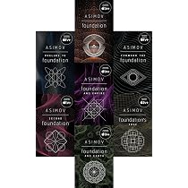 The Complete Isaac Asimov's Foundation Series Books Set 1-7