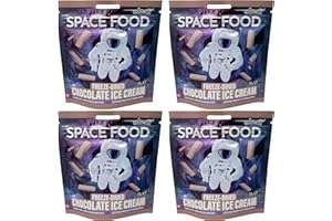 EDU-SCI Space Food Freeze-Dried (Chocolate Ice Cream 4 Pack)