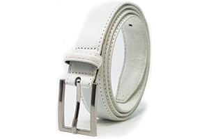 Ashford Ridge Mens 30mm Pantaloni di Cuoio cintura - 6 colori