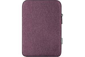 MoKo 9-11 Pulgadas Tablet Funda Bolsa de Transporte para New 11" iPad Air M3, iPad A16 2025, iPad Pro 11 M4, Air 5/4/3, iPad 10/9/8th Gen, Tab S8/S9 11", Violeta