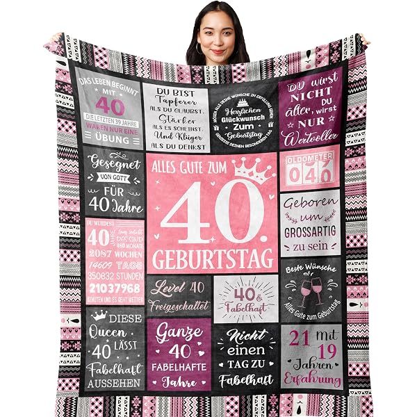 Damen Shirt 'Vierzig Jahre Perfektion 1983' – 40. Geburtstag Geschenk, Baumwolle, Tailliert, Rundhals