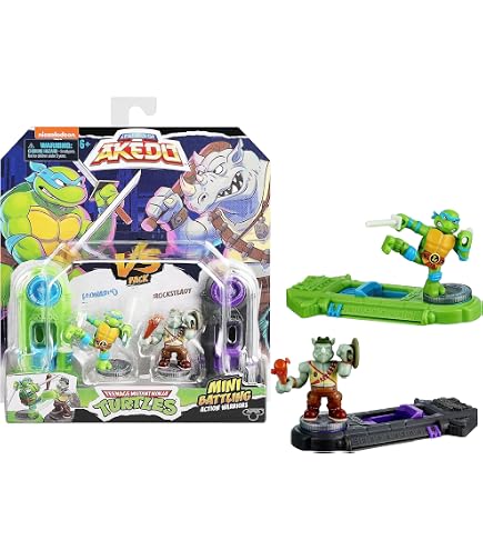 Legends of Akedo Powerstorm Warrior Collector Pack 4 Mini Battling