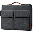 Inateck 13 Inch Laptop Sleeve Case Compatible with 13.3 Inch MacBook Pro 2012-2015, 13.3 Inch MacBook Air 2012-2017 and Most 13.3 Inch Laptops, with a Handle, Black Gray