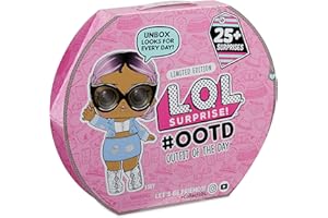 L.O.L. Surprise! 2021 OOTD Calendrier de l’Avent – avec 1 poupée édition limitée Jet Set Q.T. – + 25 Surprises Dont des Tenues, Chaussures, Accessoires de Collection, pour Filles/garçons, 4 Ans +