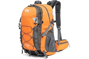 DCmount Hiking Backpack 40L Women's Men's Backpack Waterproof Travel Backpack with Rain Cover
