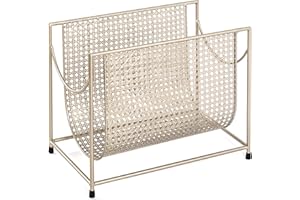 HAKU Möbel Portariviste, metallo, oro, L 37 x P 22 x A 30 cm