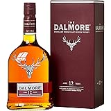 The Dalmore 12 Jahre Single Malt Scotch Whisky mit Geschenkverpackung (1 x 0,7l)