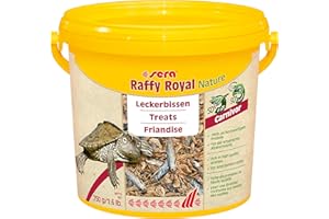 Sera Raffy Royal Nature Golosinas para Tortugas, Reptiles Carnívorosn y Peces Grandes, 750 g