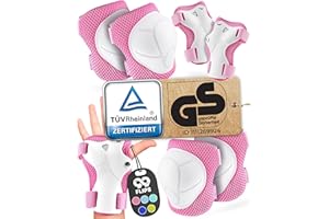 ‎99FLIPS 99FLIPS Schoner Inliner Kinder 3-12 Jahre - TÜV Rheinland GS Zertifizierung - FLASH Skateboard-Schutzausrüstung für Skateboard, Inliner und BMX