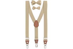 BomGuard Enfants adolescente bretelles set + noeud papillon 12-17 ans garçons filles