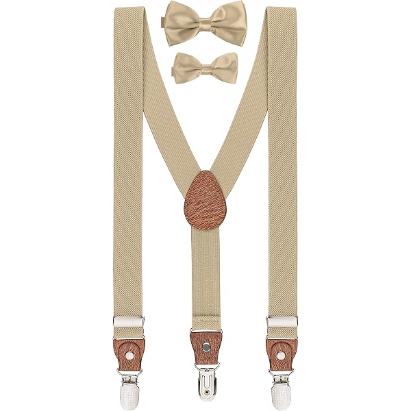 Bretelle Elastiche Unisex - Sospensioni A Y Con Clip, Taglia Unica