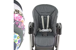 BAMBINIWELT BY RAFAEL K. BAMBINIWELT poszewka na poduszkę do siedzenia, poszewka na poduszkę do Peg Perego Tatamia (szara melanżowa) XX