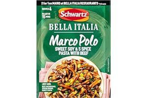 Schwartz Bella Italia Marco Polo Sweet Soy 5 Spice Pasta with Beef Recipe Mix, 35g