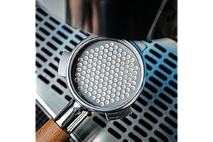 KNODOS Krążek do espresso 58 mm do kosza portafiltra – wysokiej jakości siatka do espresso ze stali nierdzewnej płyta ekranowa ultracienka konstrukcja filtr do kawy