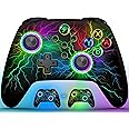 HELLCOOL Switch Controller - Wireless Controller for Switch, Controllers Switch with Cool RGB, Macro/Turbo Function, Precise Motion Control, Compatible with Switch/Lite/OLED Console