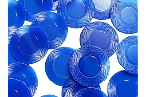 POKER CHIP SHOP Sachet de 500 jetons fins / jetons de poker - Environ 39 mm